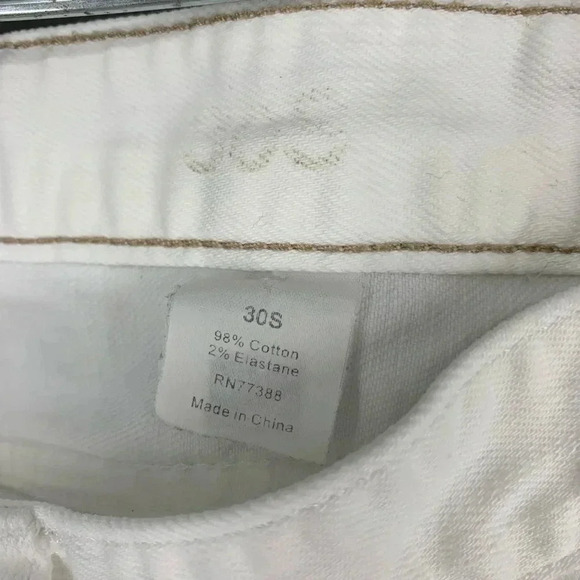 J. Crew the matchstick 30x29.5 white jeans - Picture 5 of 12